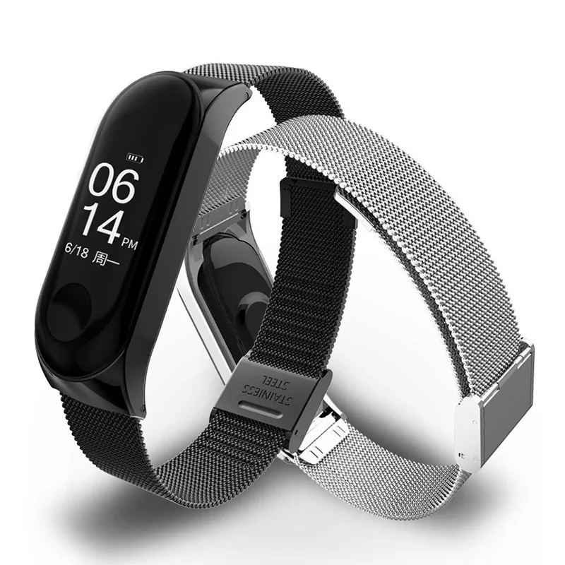 Rose Gold Stainless Steel Sports Strap