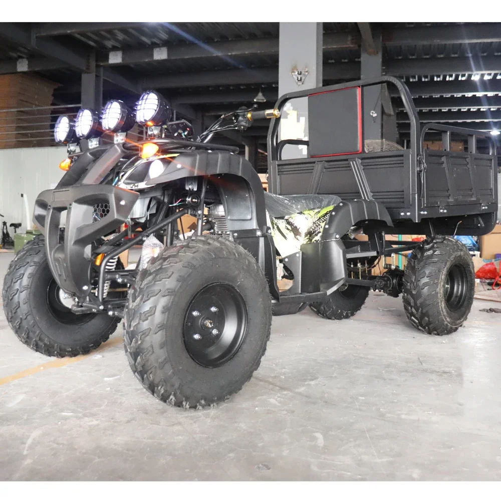 Commercio All'Ingrosso 4X4 A Quattro Ruote 125Cc 200Cc Fuoristrada Atv Farm Atv 250Cc Raffreddato Ad Acqua Quad Bike Farm Atv Con Rimorchio