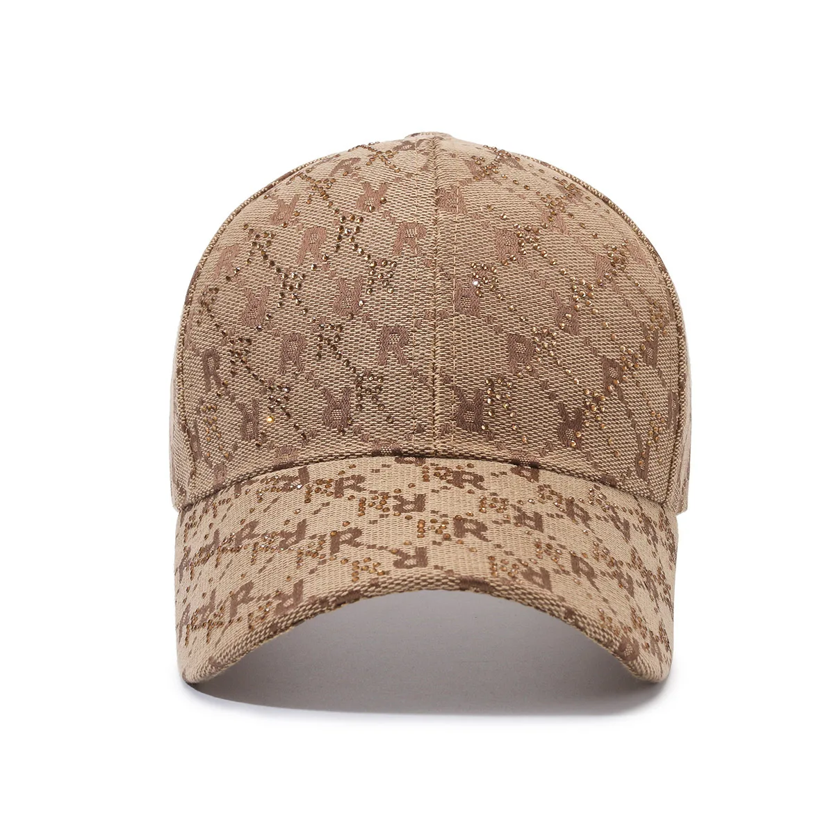Summer ponytail baseball hats Ladies fashion letters empty top hat Outdoor sports youth sunshade hat 2