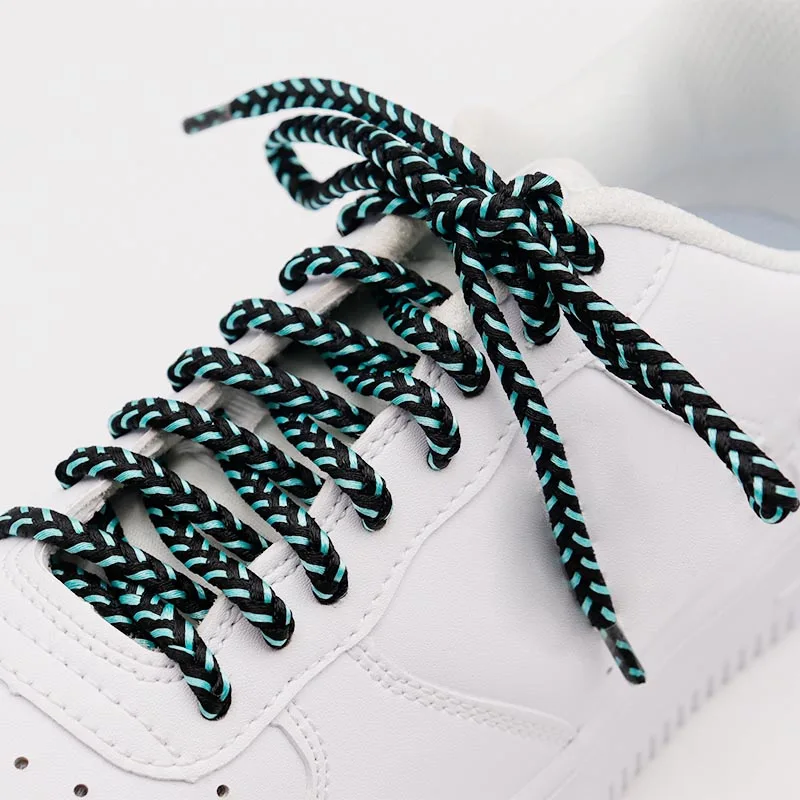 Vintage A Pair 90cm 120cm 150cm of Classic Top Quality Polyester Solid Classic Round Shoelaces Martin Boot Shoelace