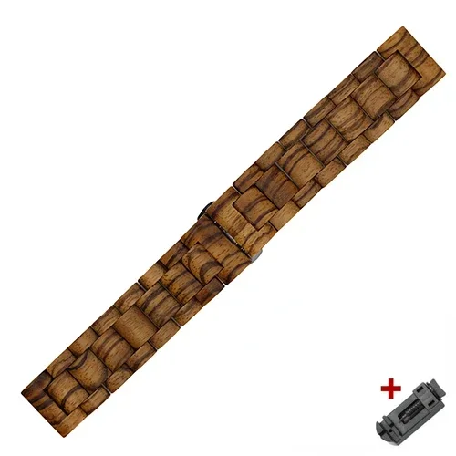 Elegant Wooden Watch Band - Premium Wood Bracelet