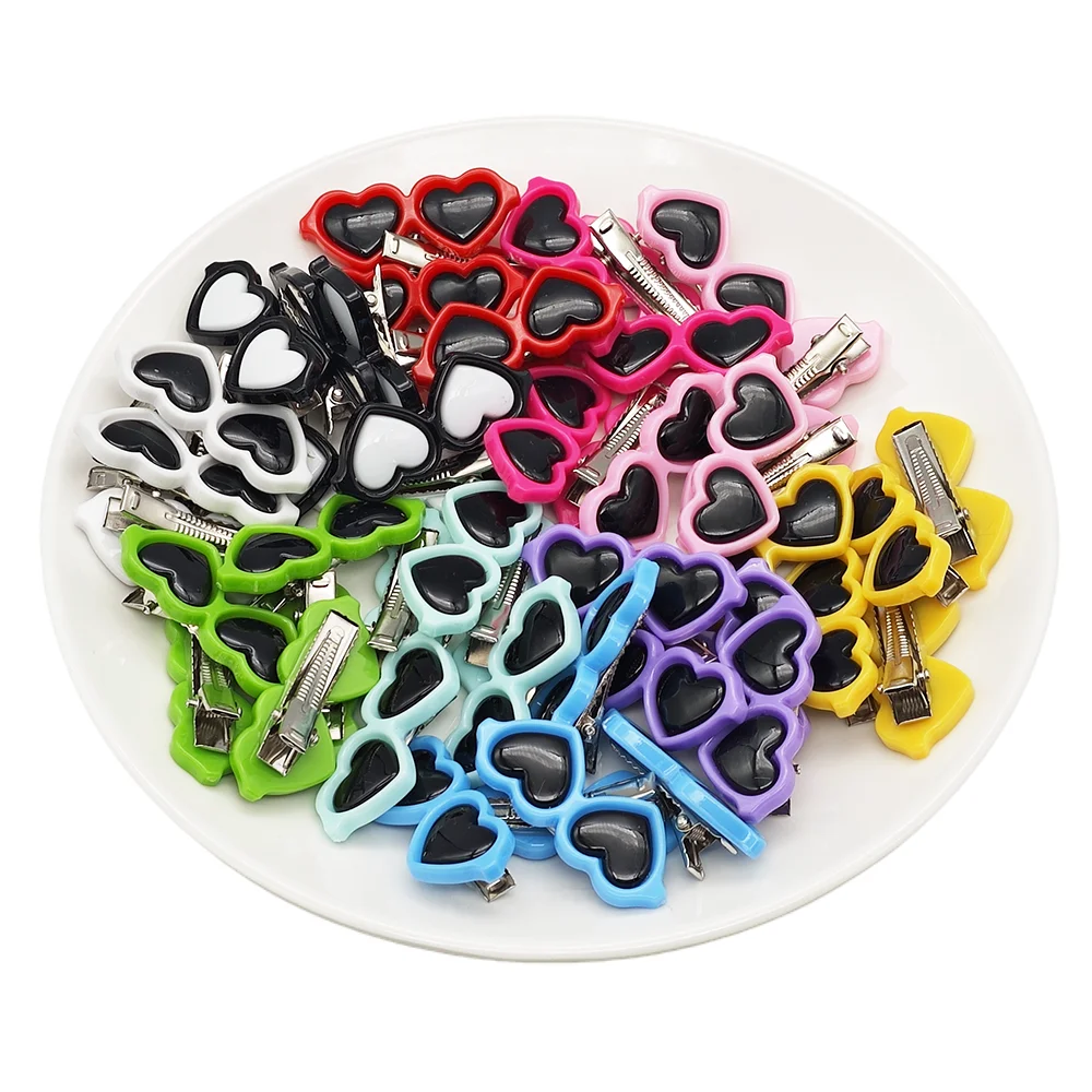 Cute Pet Hair Clips Set 5