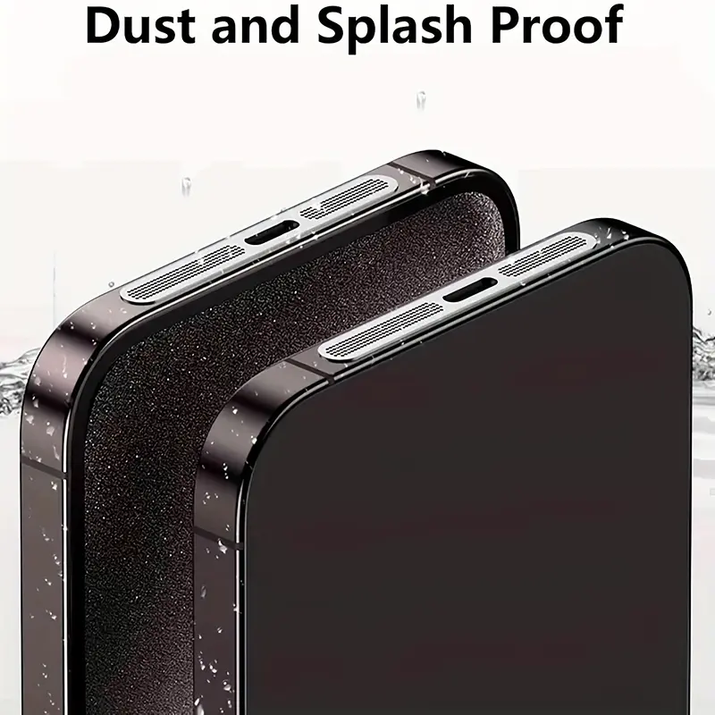 5Pcs Metal Dustproof Net Sticker For iPhone 16 Pro 15 14 13 12 Series Earpiece Speaker Hole Anti-dust Mesh Protector Compatible - Image 6