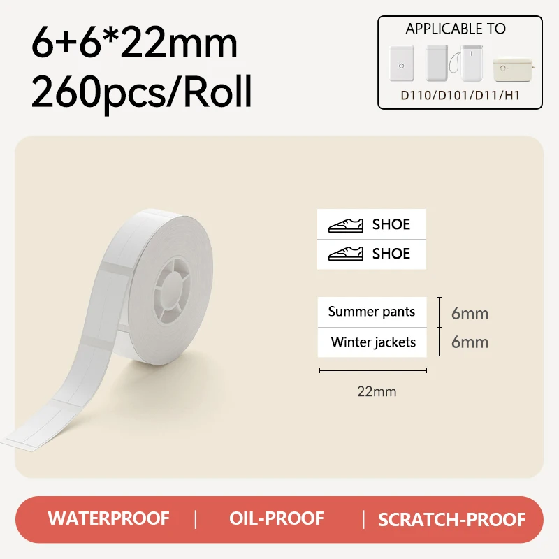 NIIMBOT D11 D110 Adesivo In Carta Per Etichette St... – Grandado - Foto 10