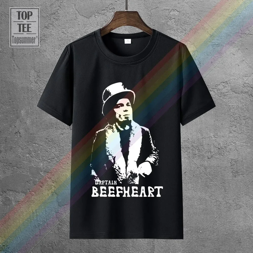 

Футболки Captain Beefheart, ретро готические футболки, Модный свитшот в стиле эмо, панк, футболка с круглым вырезом, футболка в стиле хиппи, Готическ...