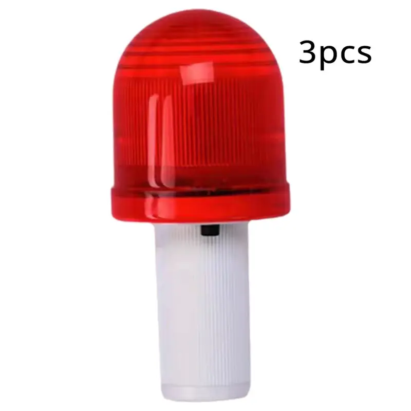 YANA50I 15X 밝은 LED 도로 위험 경고등 깜박이는 안전 콘 탑퍼 경고등 도로 차단등 비상 교통등