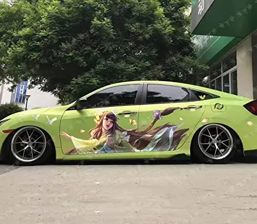 

Wgjbmg Honor of Kings/Nako Ruru/аниме односторонние автомобильные наклейки/устойчивые к царапинам автомобильные наклейки/большие автомобильные наклейки/Автомобильная наклейка для