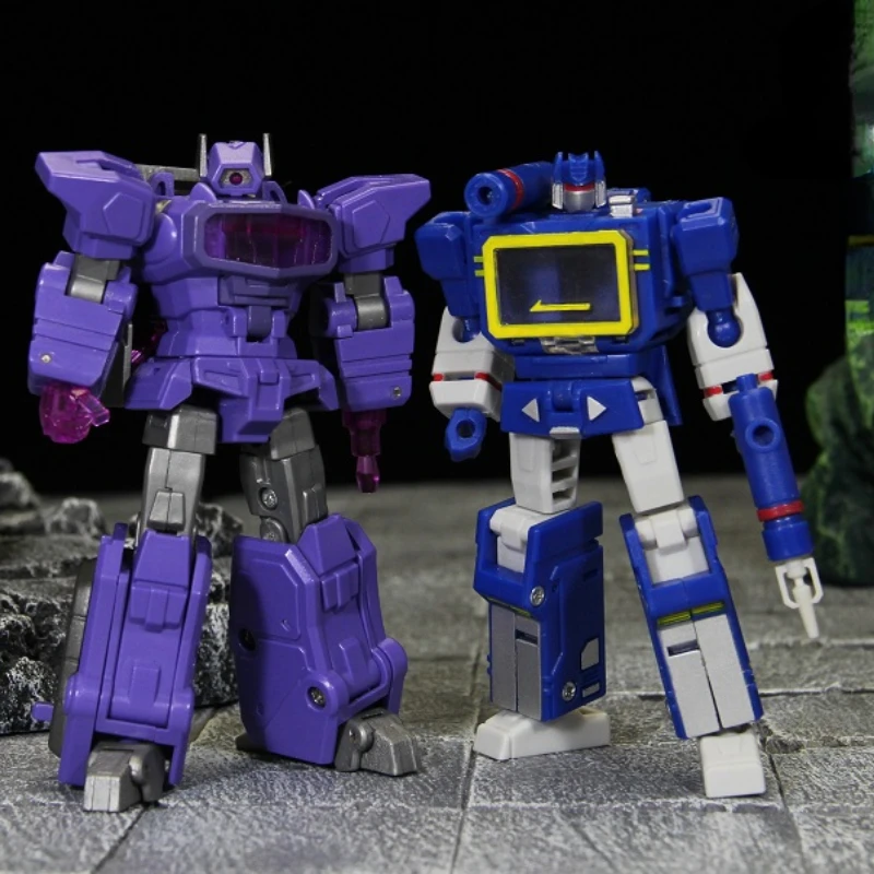 

Игрушка-трансформер Powerglide PT03 Watchers Shockwave KO Iron Factory Pocket War PT04 SoundWave, экшн-фигурка, игрушка