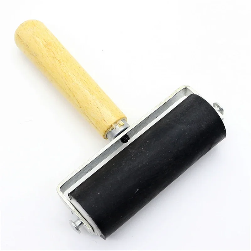 Paint Roller Brush Printmaking Tool Roller Rubber Roller Ink Painting Printmaking Roller Art Craft Projects Ink Stamping Tool Paint
