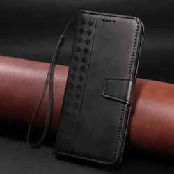 Elegant Leather Flip Phone Case with Magnetic Book Wallet and Card Holder for Vivo V70 Elite (I2 - Black)