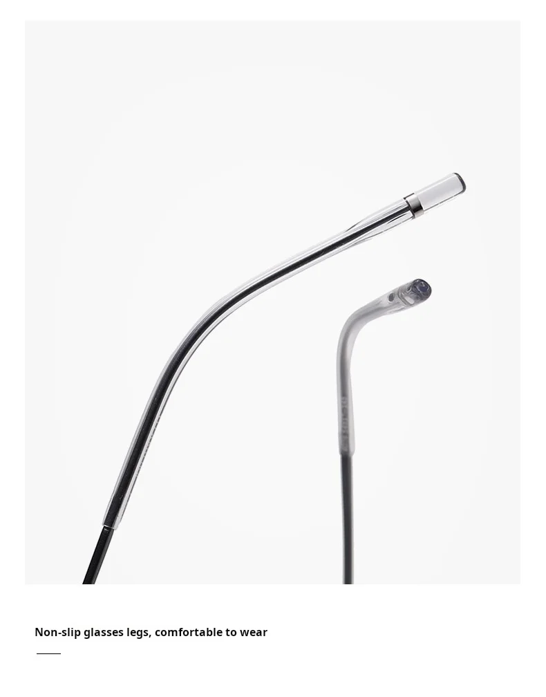 Yimaruili Women's Rimless Oval Cat Eye Eyeglasses Image 4