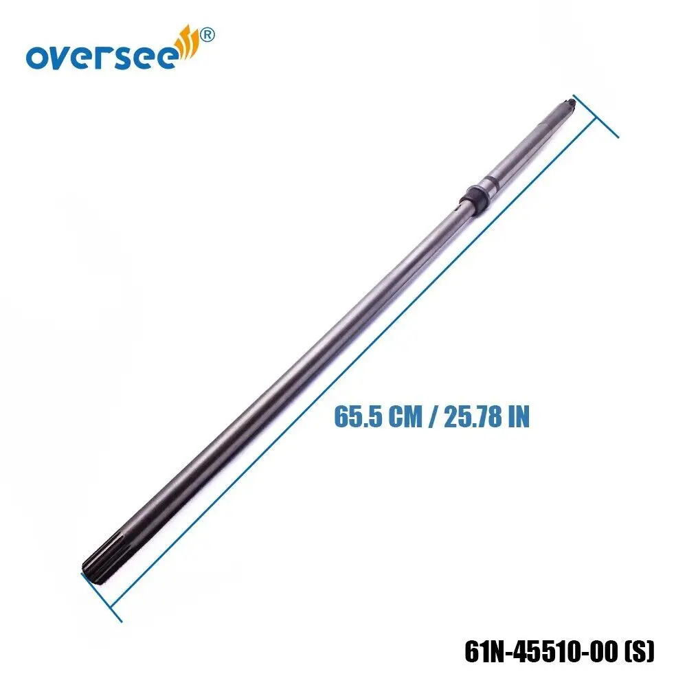 Short Driver Shaft Assy 61n45510 For Yamaha 30hp 25hp 61n 61t Outboard