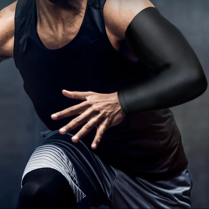 Sports Arms Sleeves Brace Compression Running Cycling Fishing Sleeves Arm Cover Protectors Armguards Hand Sleeves Men's Women 3