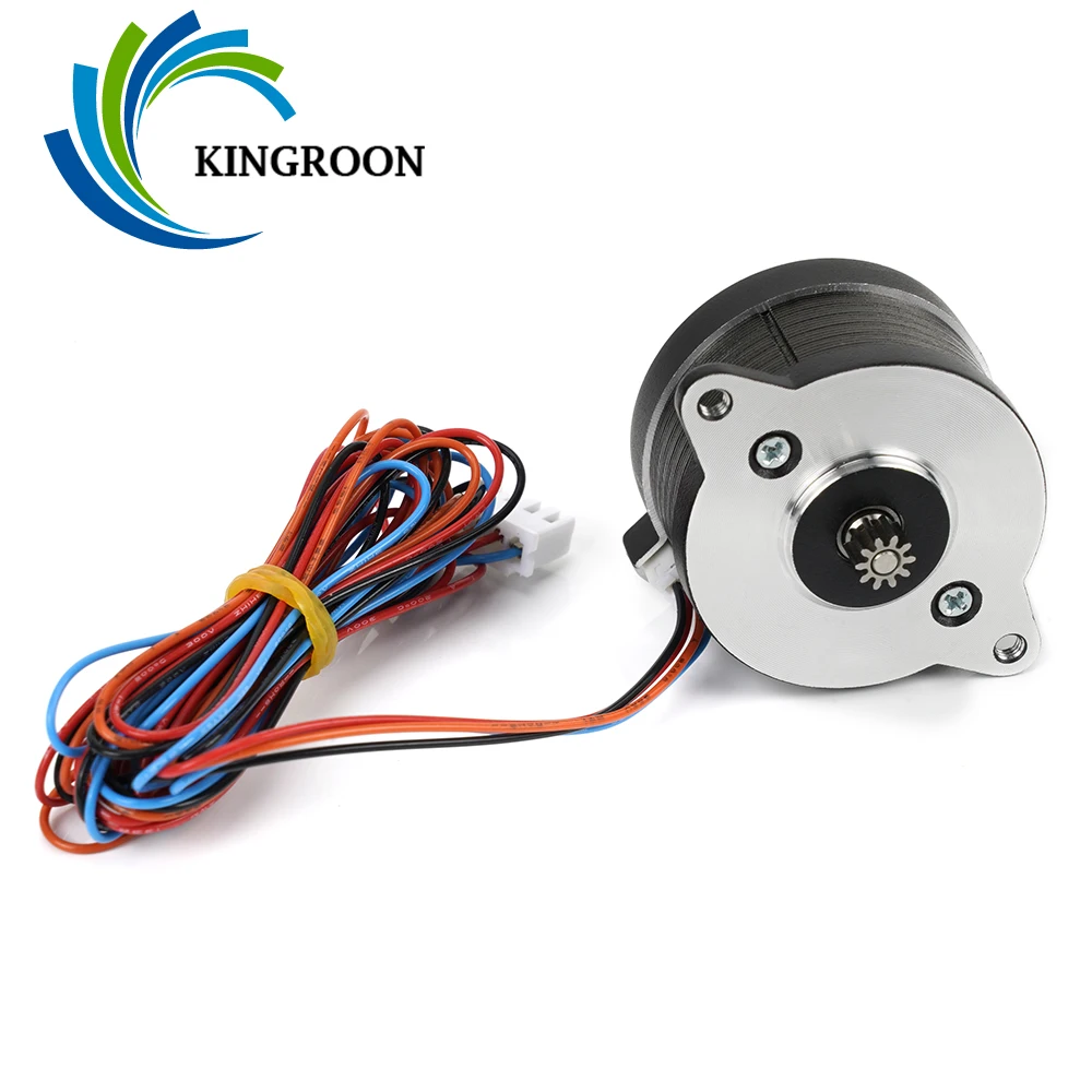 Kingroon-motor de Passo Redondo Nema14 36 Motor de Alta Temperatura Linha 1m Extrusora Impressora Voron 3d 36byg1204-a6qht - Imagem 2