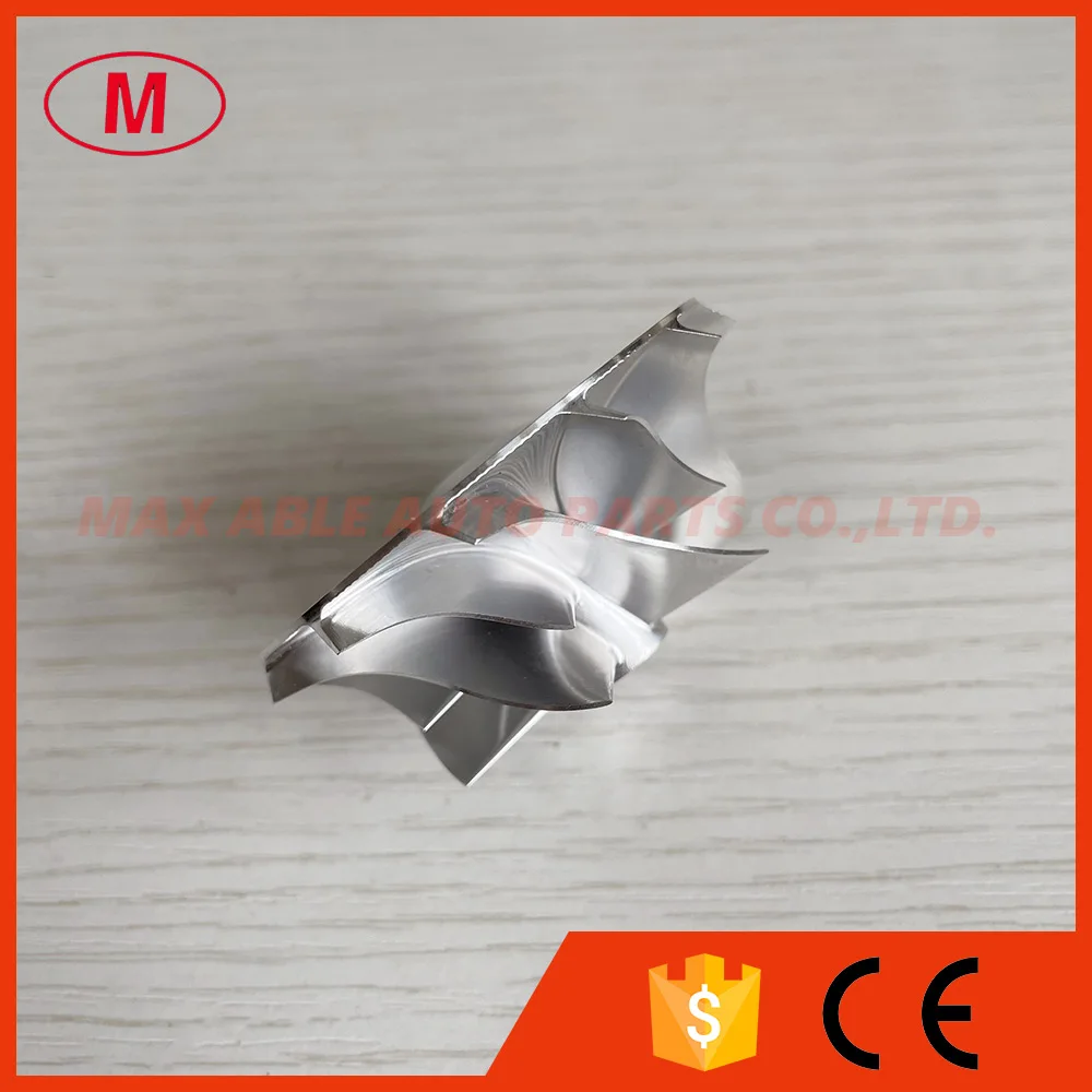TD04L6-15TK31 42.00/56.02mm 6+6 blades forward turbo milling/billet compressor wheel for 49377-07320/49377-07325