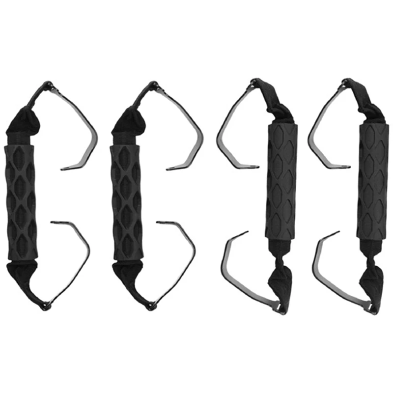 

2/4 Door Roof Handle Interior Modification For Jeep Wrangler JK 18-23 Front Rear Grab Bar Handle Kit Accessories 4PCS