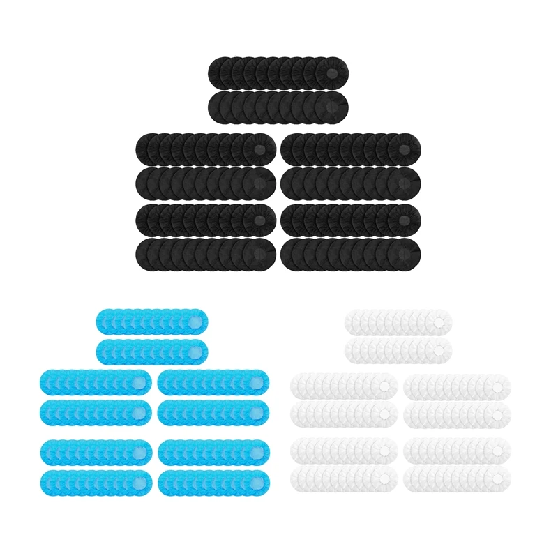 

100Pcs/Set Gaming Cafe Disposable Headset Cover Non-Woven Headband Dustproof Sweatproof Headset Cover