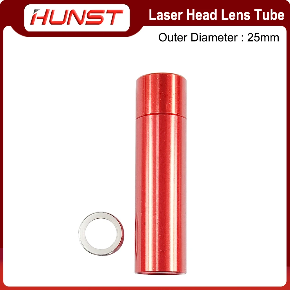 

HUNST CO2 Laser Lens Tube for Lens Dia.20mm F50.8/63.5/101.6mm OD 25mm ID 21mm Double-head Teeth for CO2 Laser Cutter
