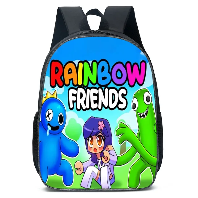 Roblox Rainbow Friends Bag 3-Pieces Set Cartoon Mochila Para
