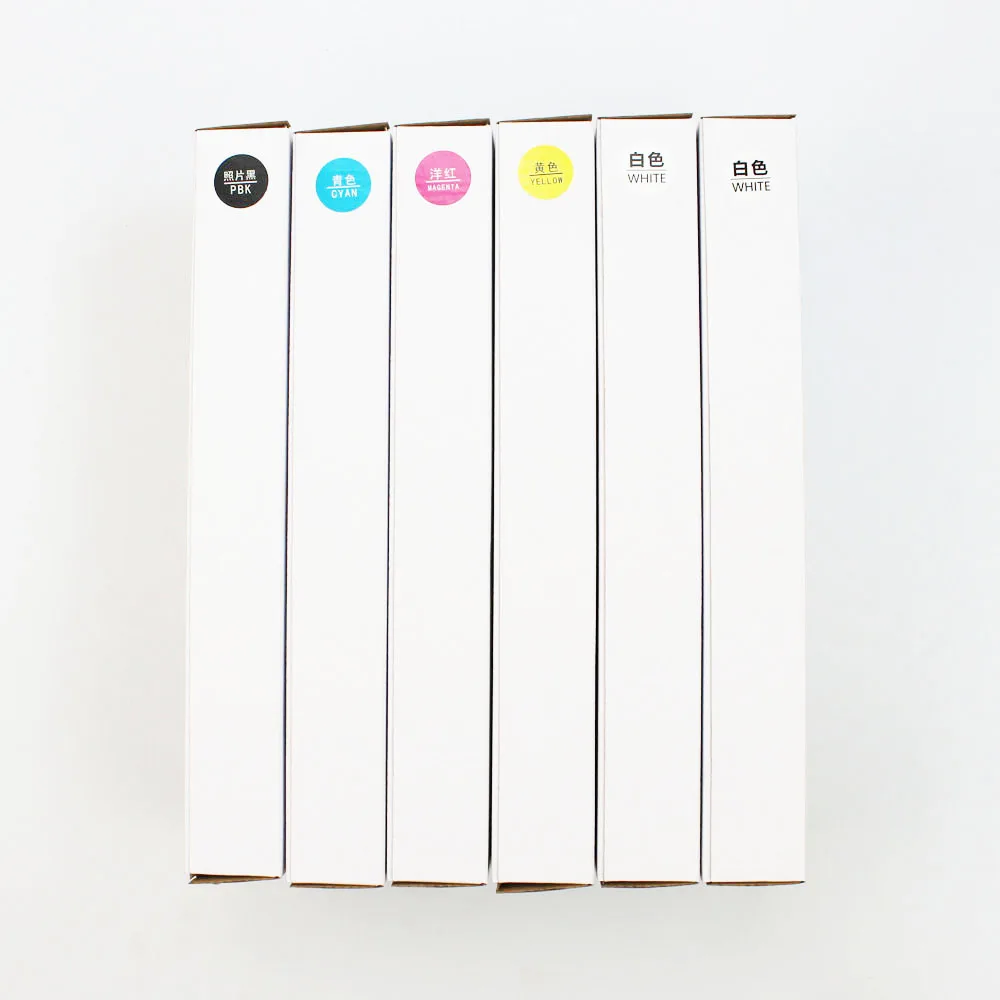 6 Colors Empty Refillable Ink Cartridge With Chip For Epson SureColor F2000 F2100 SCF2000 SC