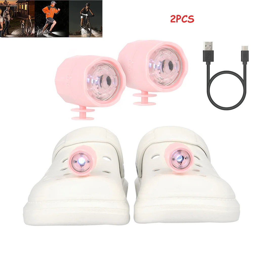 adult flashlight rechargeable shoes BosenHulu Light Up for Women Men USB Charging LED Shoes Halloween Dancing Glowing Luminous Trainers Mesh Upper Flashing Sneakers(Black,5.5) 2Pcs IPX5 Waterproof Rechargeable Lights