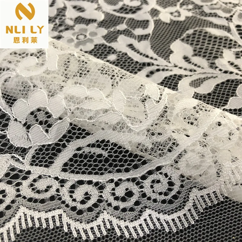 

150 CM Nylon Jacquard Lace Fabric Use as Bridal evening Dress Sewing Material Fabric