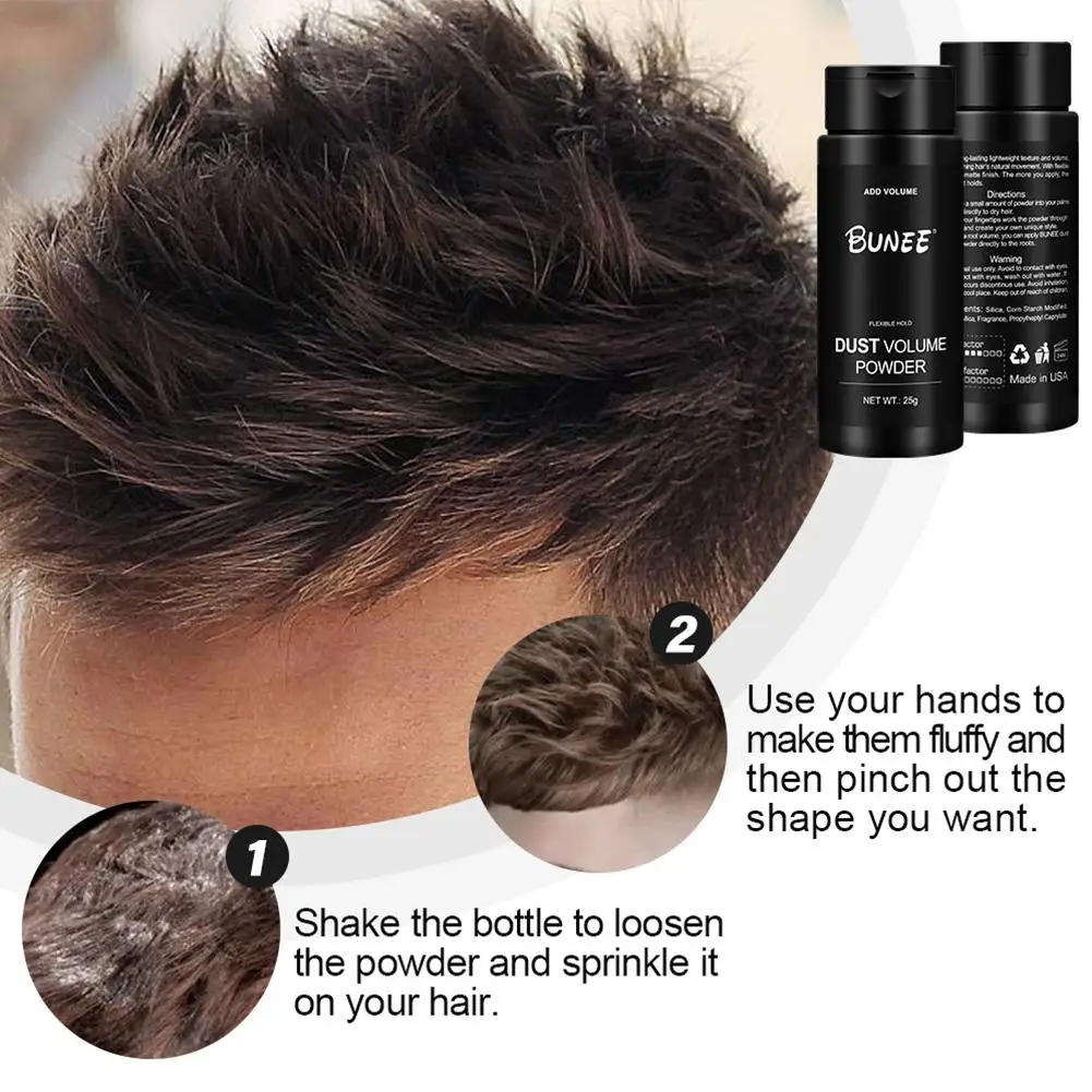Shampoo Hair Powder Unisex Hair Powder Fluffy Increase Volume Mattifying Finalize Design Styling For Women Men