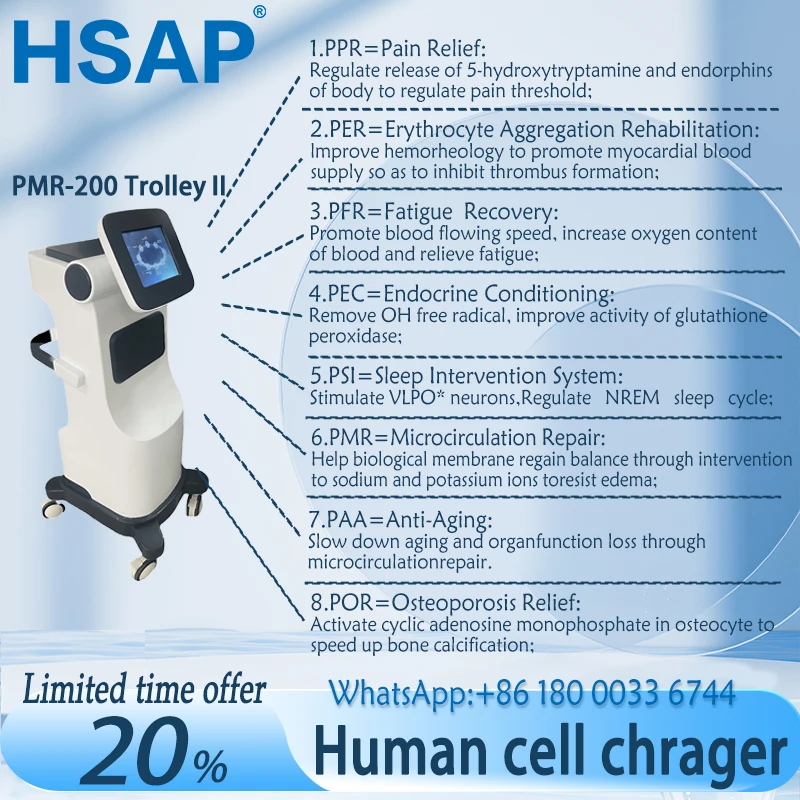 commercial human body pain relief machine multi-functional PEMF Whole body pulse magnetic therapy Improve microcirculation