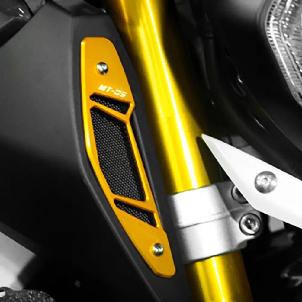 

For YAMAHA MT09 MT-09 SP FZ-09 2013 2014 2015 2016 MT 09 FZ09 Fuel Tank Air Intake Mesh Inlet Decoration Guard Accessories