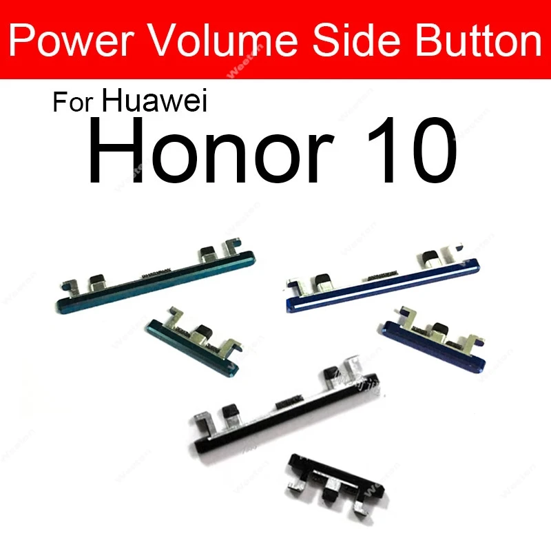 Enhanced Side Button Keys for Power and Audio Control Replacement