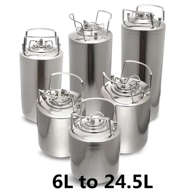 18.5 Gallon Stainless Steel Homebrewing Brew Kettle with Ball