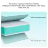 6pcs Aquarium Brush Glass Wall Fish Tank Cleaning Brush Aquarium Polishing Wipe Water Marks Remove Scale Cleaning Tool cleaner 4