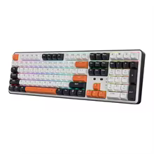 Redragon K689 PRO Wireless Gasket RGB Gaming Keyboard, 108 Keys Mechanical Keyboard w/Extra 4 Hotkeys, Upgraded Hot-swappable