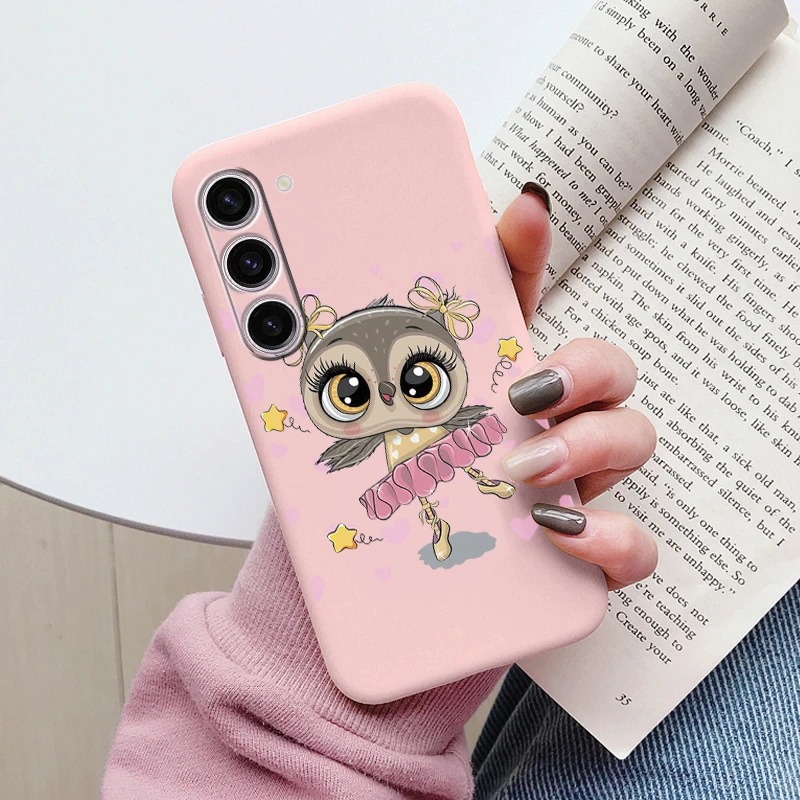 Cute Heart Flower Soft TPU Matte Protective Case Cover