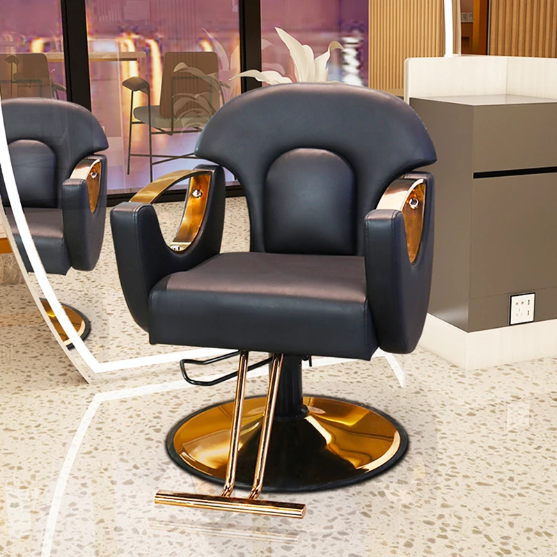 Makeup Swivel Barber Chair Simplicity Salon Modern Recliner Barber Chair Hair Luxury Cadeira Sillas Chaise Furniture HD50LF