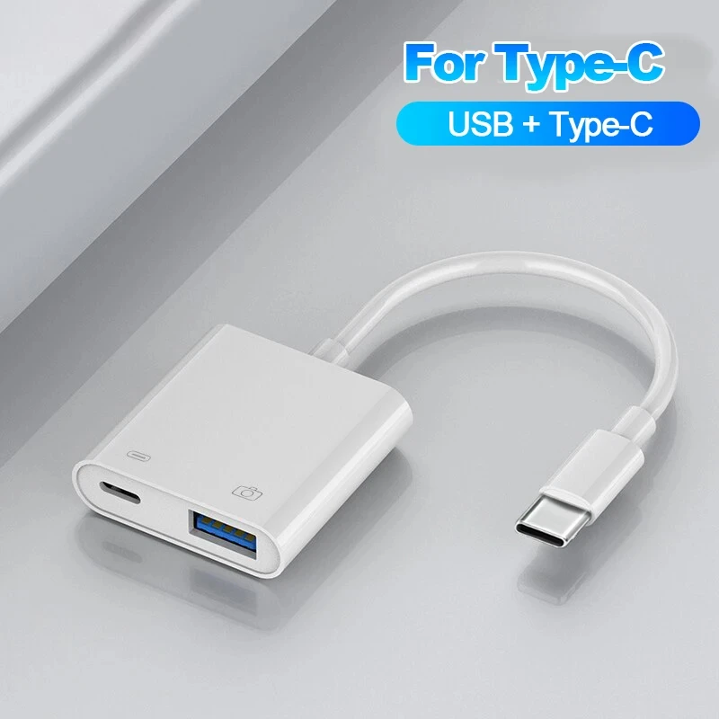 OTG Adapter For iPhone 14 13 12 11 Pro Max XR 8 Plus Lightning To USB Cable 3.0 Converter For Mouse Keyboard Camera Card Reader