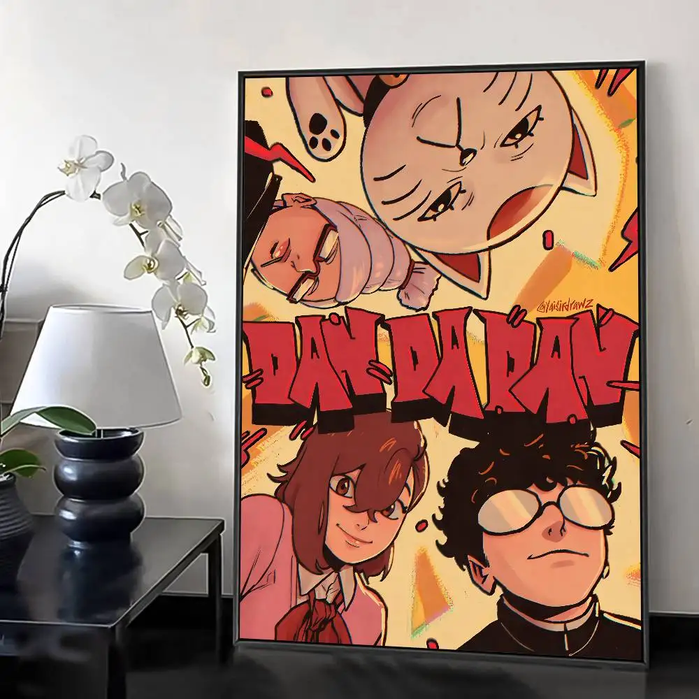 Klassisches Anime D-DandadanS Poster HD-Kunstposter Selbstklebend Wasserfest für Wohnzimmer Schlafzimmer Bar Ästhetische Dekoration – Detail 10