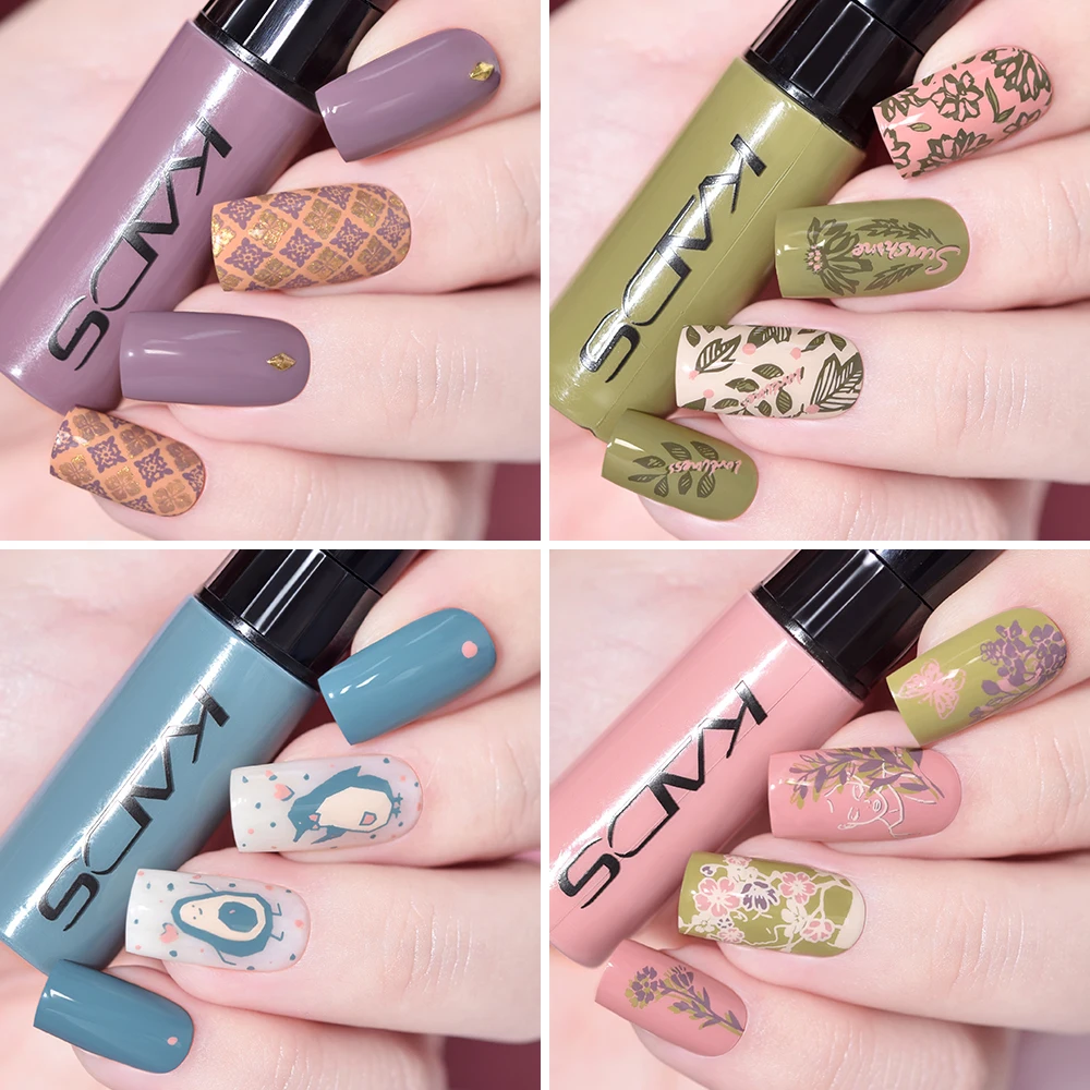 Nail Art Tools 7ml Colorful Stamping Polish For Manicure