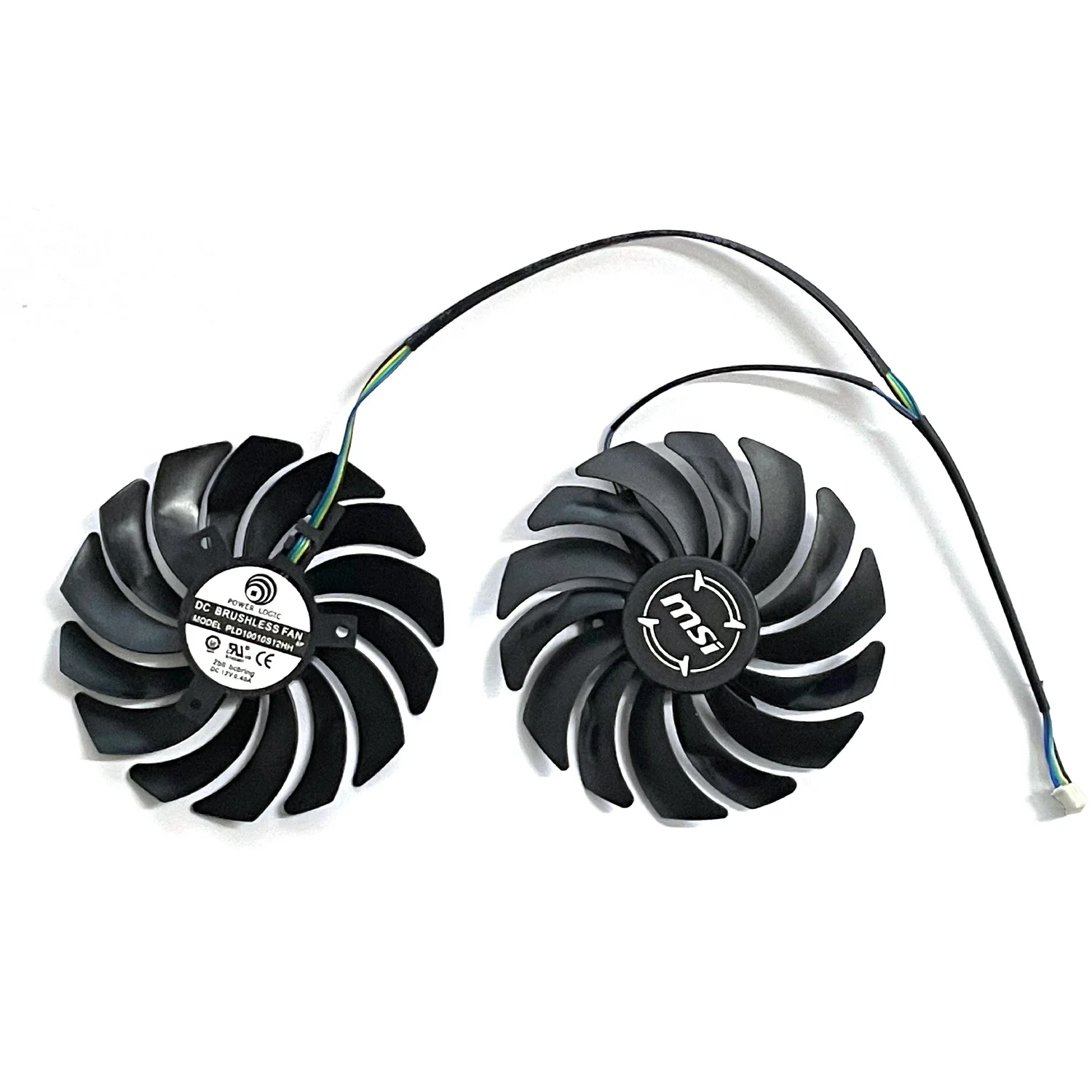 95mm PLD10010S12HH DC 12V GTX 1080 Ti Cooler for MSI Radeon R9 380