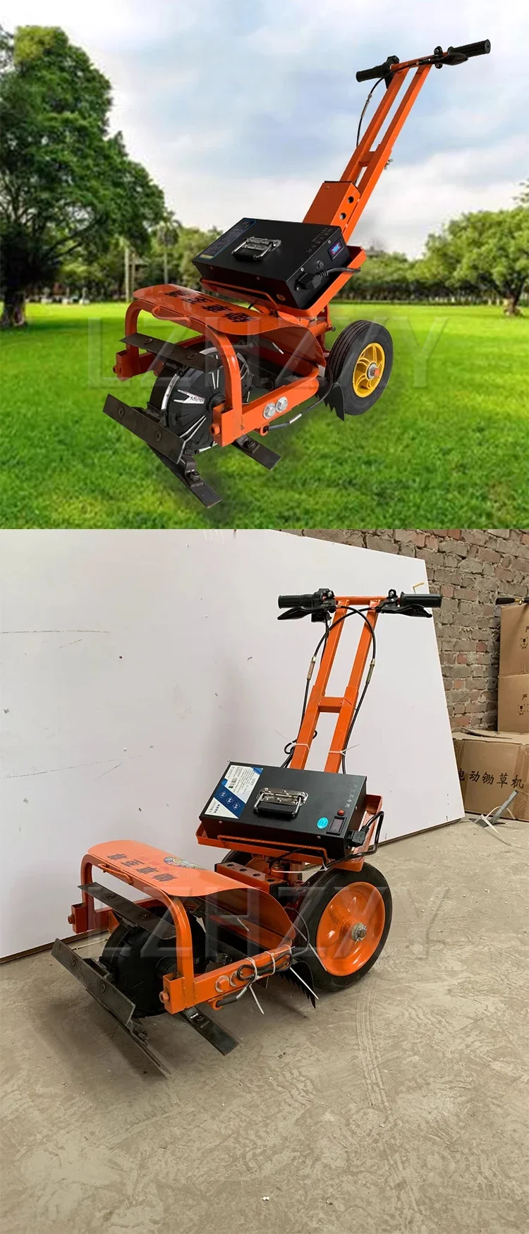 Multifunctional electric weeder, trencher, small weeding and soil loosening tren