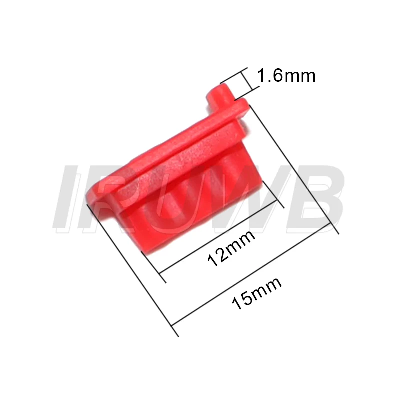 노트북 컴퓨터 태블릿용 실리콘 USB 충전 방지 먼지 마개 5개