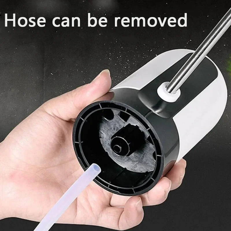 USB Charging Mini Water Dispenser With Extension Hose Water Pump Portable Bottle Electric Carboy Drinkware Pumps Kitchen Dining