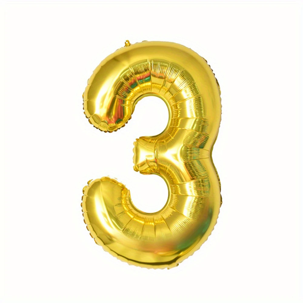 40-Zoll-Luftballons mit goldfarbenen Zahlen, große riesige Zahlenfolien-Heliumballons, Geburtstagsfeier, Feier, Dekoration, große Globos – Detail 9