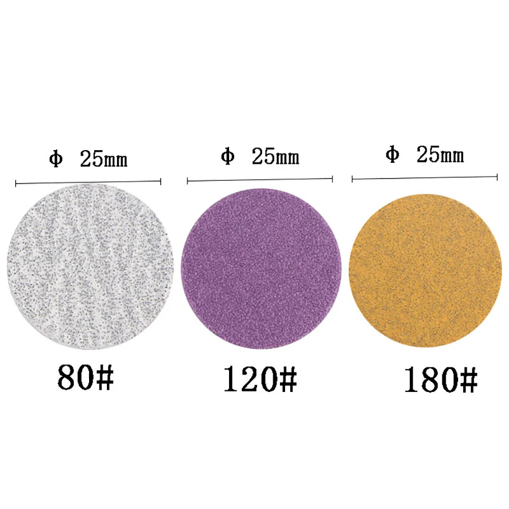 25 MM Replaceable Sandpaper for Pedicure Disc Foot Dead Skin Cuticle Callus Removal Professional Foot Rasp Files Foot File Foot Care Tool Foot Sanding Paper Foot Exfoliating File