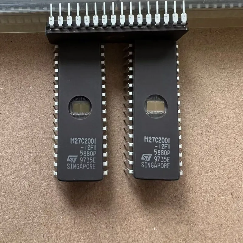 Lot M27c200110f1 M27c2001-12f1 M27c2001-15f1 Cdip M27c2001 27c2001 Pcs