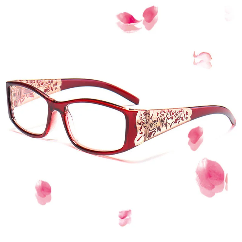 New ladies' Presbyopic Glasses Fashion Vintage Cat Eye Reading Glasses Elderly Hyperopia Optical Eyewear Ultralight PC Goggles