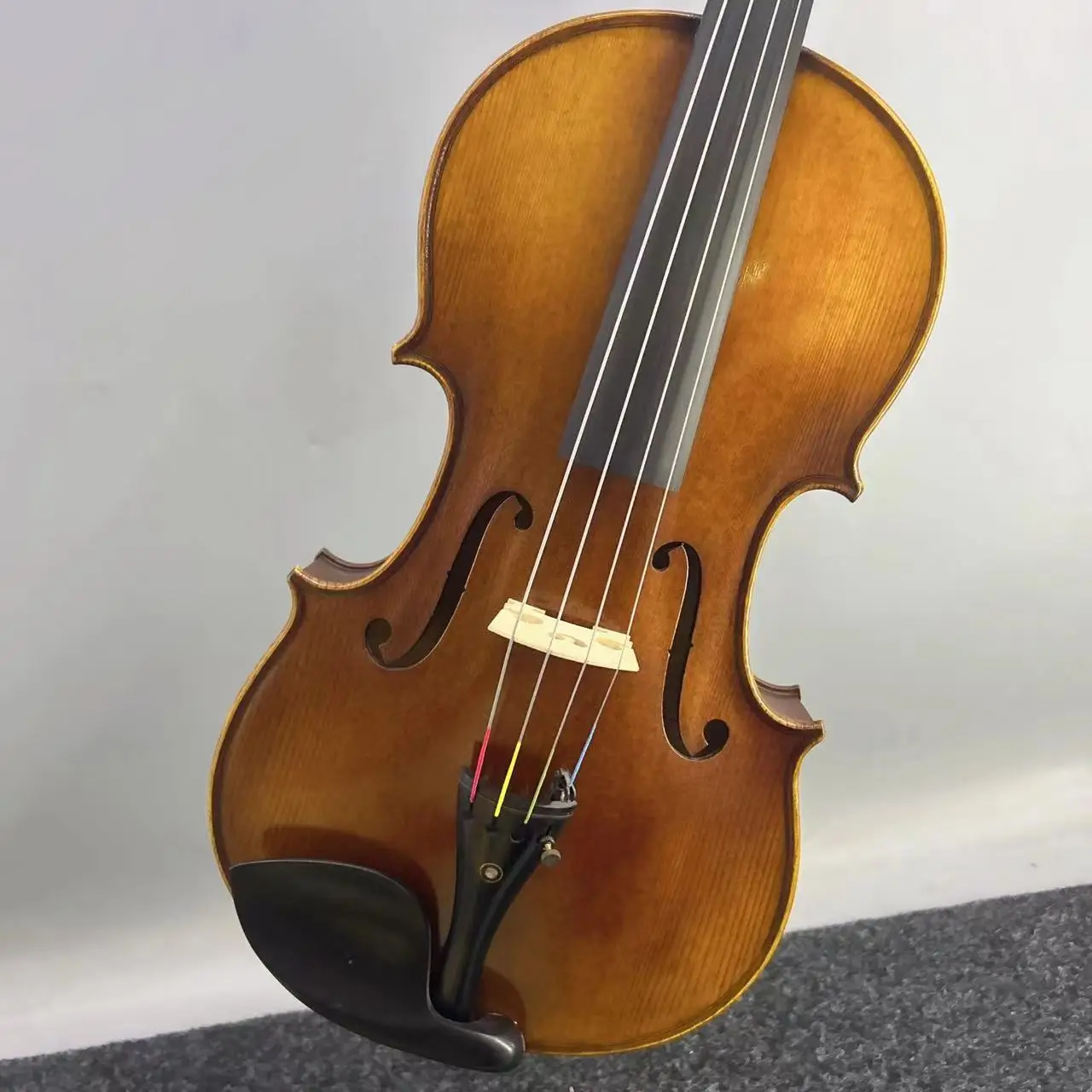 Professional Practice Flame Maple Solid Wood Spruce Handmade Viola 16