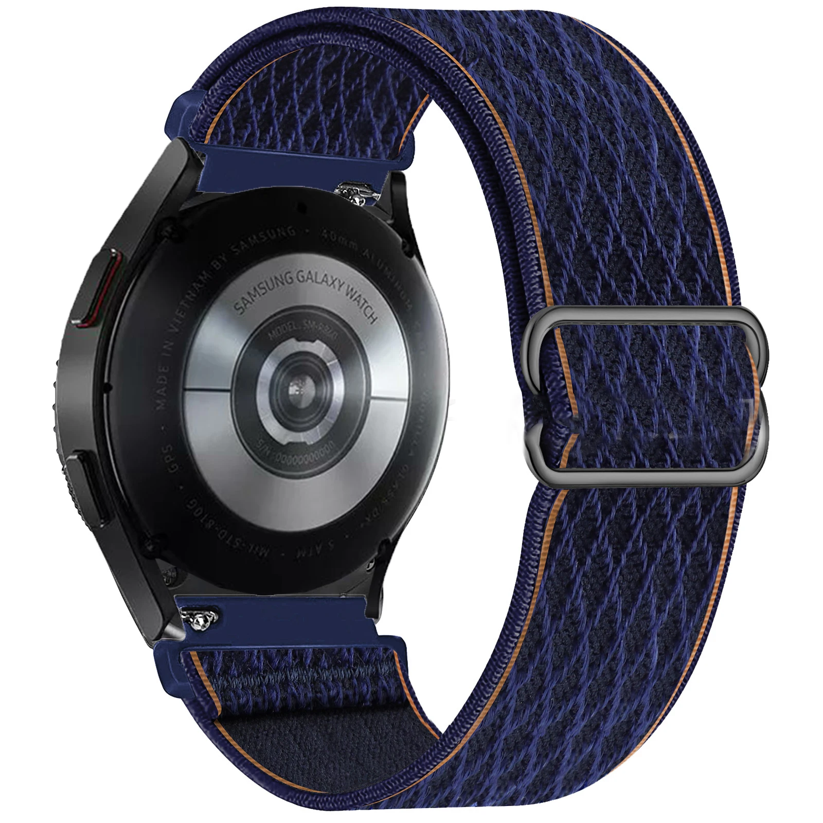 Banda de 20m/22mm Para Samsung Galaxy Watch 5/pro/4/clássico/Ativo 2 Pulseira Boêmia Elástica Huawei GT/Amazfit GTR-GTS-4-3-2e cinta_voghion.com