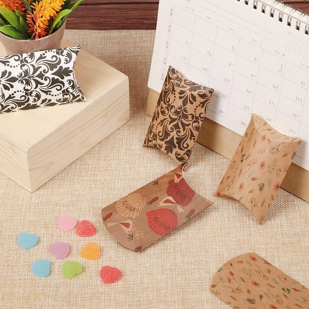 Kraft Paper Wedding Favor Boxes