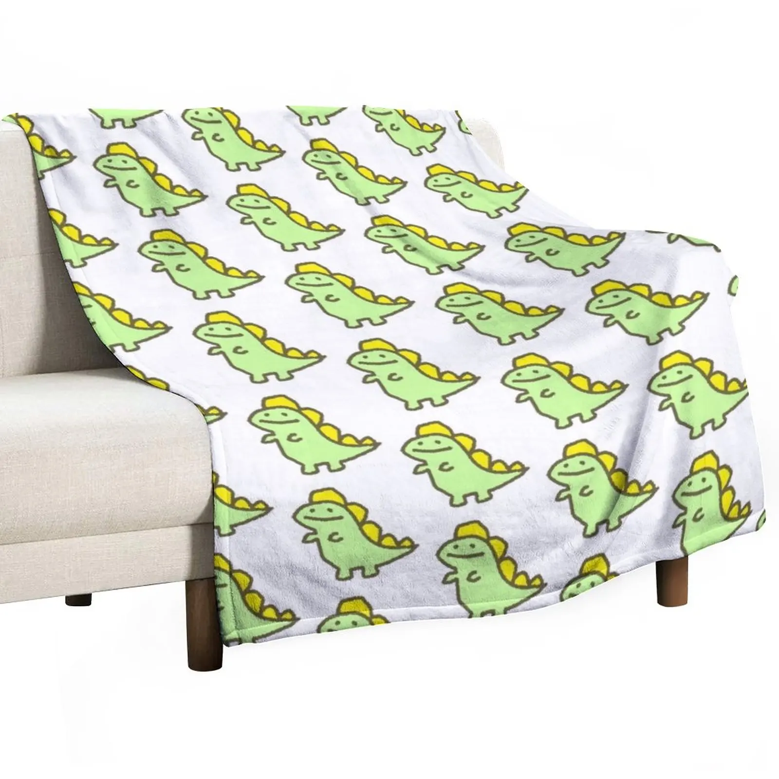 

Dinosaur sticker whatsapp Throw Blanket Retro Blankets Single Blanket